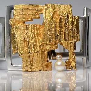 Lapponia Björn Weckström Etydi rintakoru, Kultaa