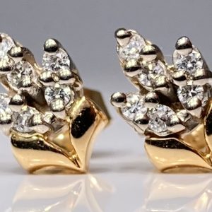 Sandberg Timanttikorvakorut 18k, Ihanat