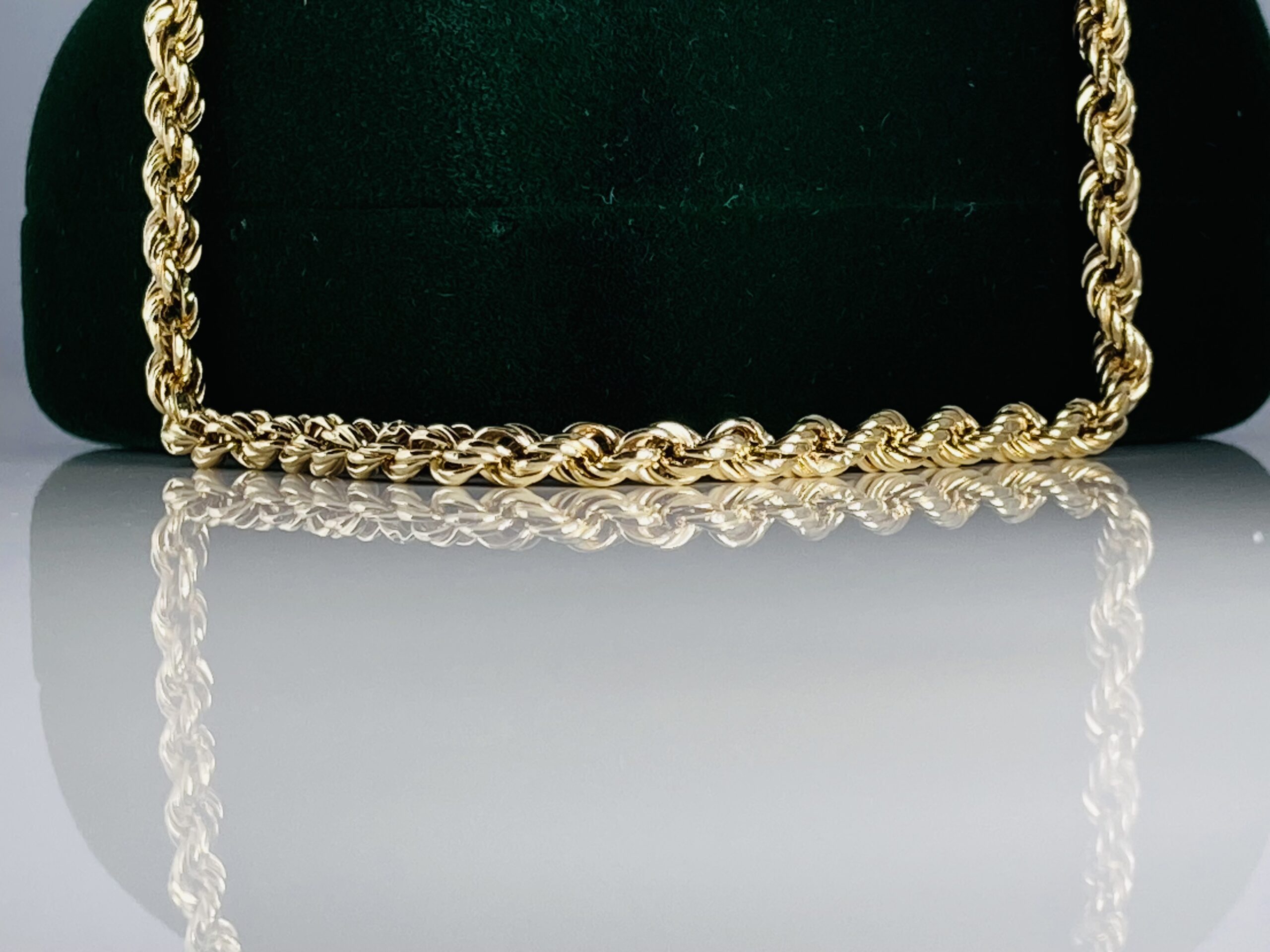 Cordell-kaulaketju 45cm ja 14K keltakultaa - Image 3