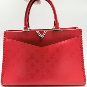 Vuitton Very Zipped Monogram käsilaukku (kirkkaanpunainen)