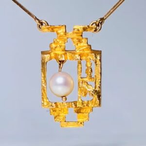 Björn Weckström “Taikahelmi” – kaulakoru Lapponia