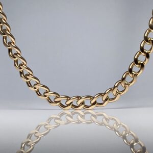 Vankka 14K Kultainen Panssariketju – Umpikultaa & Ajaton Voima