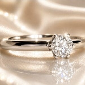 Sandberg 0.35 ct Timanttisormus, GIA-sertifioitu