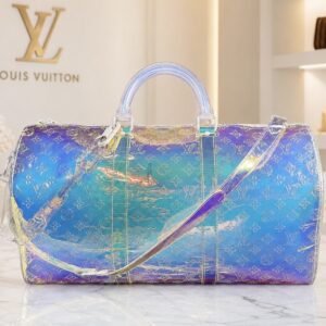 LOUIS VUITTON PRISM KEEPALL BANDOULIÈRE 50 – VIRGIL ABLOH LIMITED EDITION