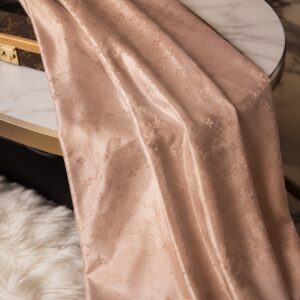 Louis Vuitton Monogram Shine Shawl – Nude Rose Gold Elegance